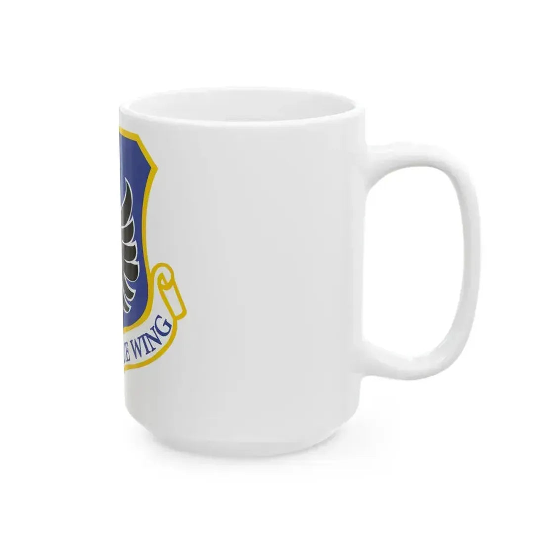 106th Rescue Wing logo 2 (U.S. Air Force) White Coffee Mug - Go Mug Yourself