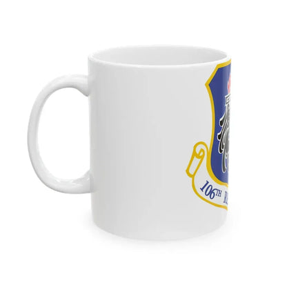 106th Rescue Wing logo 2 (U.S. Air Force) White Coffee Mug - Go Mug Yourself