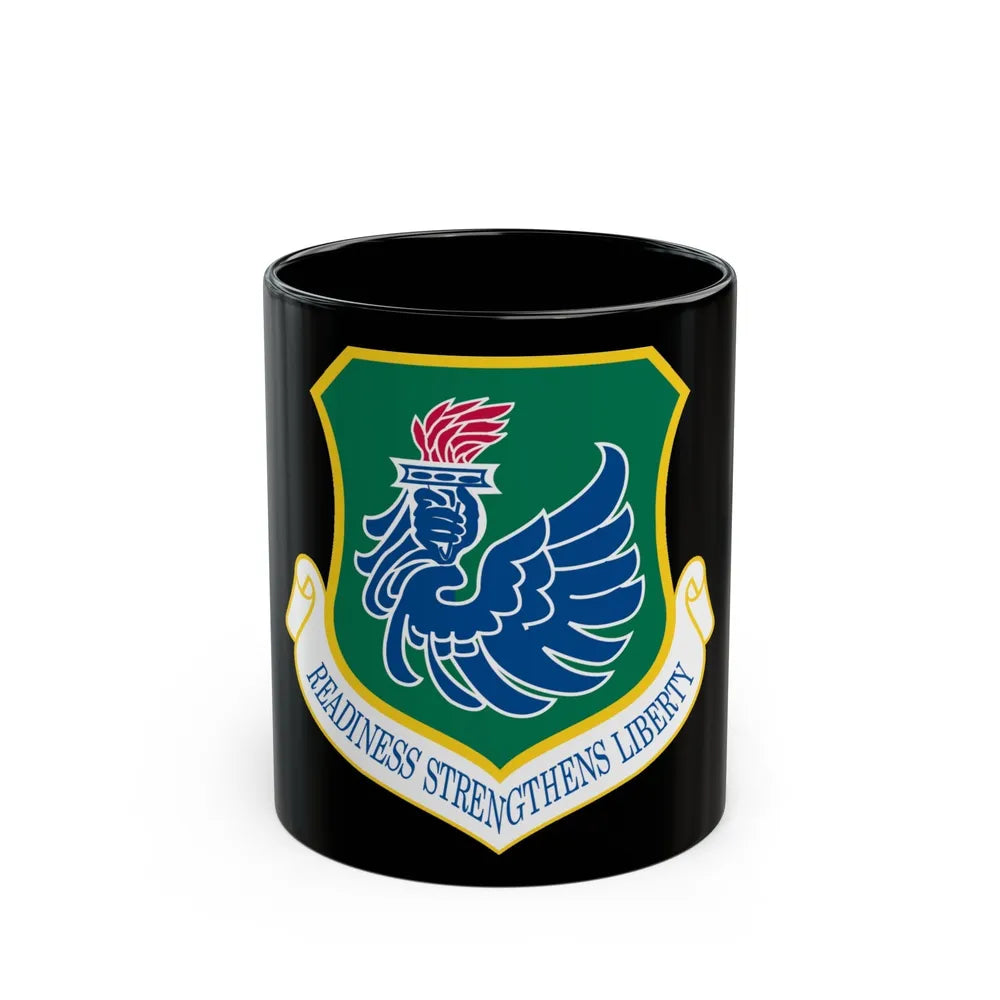 106th Rescue Wing (U.S. Air Force) Black Coffee Mug-11oz-Go Mug Yourself