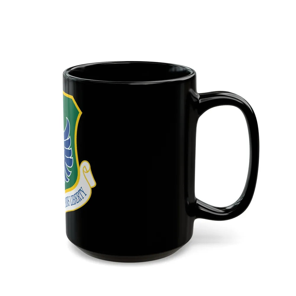 106th Rescue Wing (U.S. Air Force) Black Coffee Mug-Go Mug Yourself