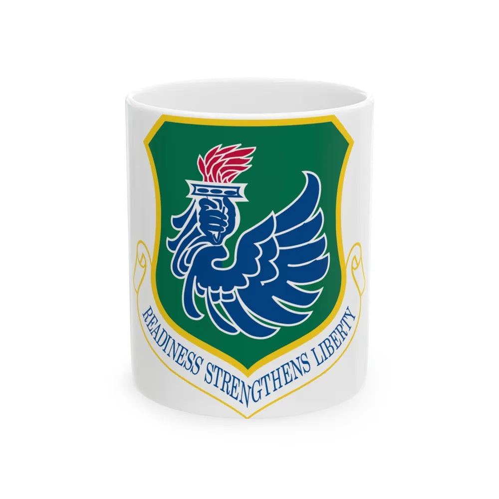 106th Rescue Wing (U.S. Air Force) White Coffee Mug-11oz-Go Mug Yourself