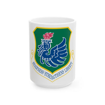 106th Rescue Wing (U.S. Air Force) White Coffee Mug-15oz-Go Mug Yourself