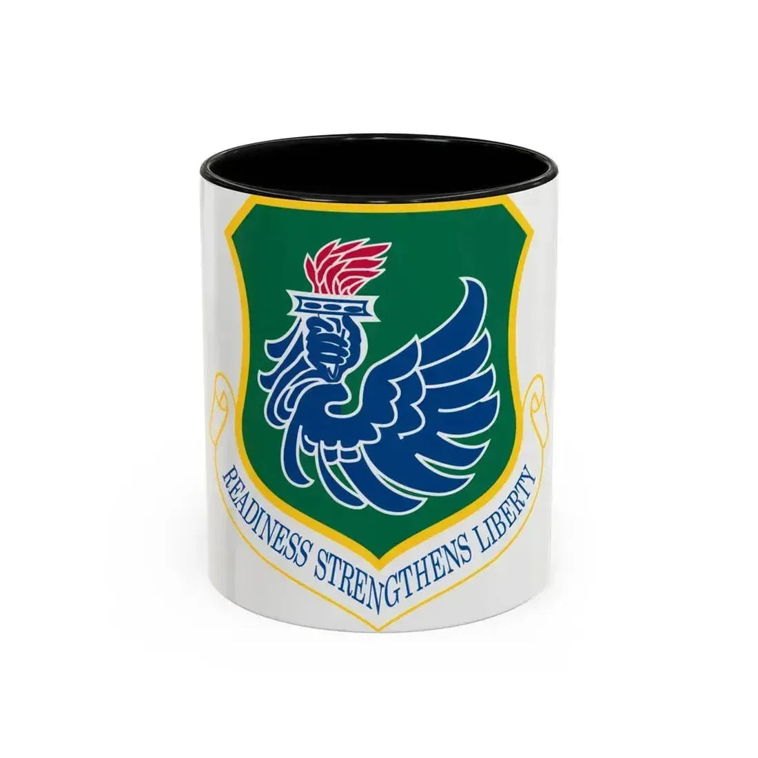 106th Rescue Wing (U.S. Air Force) Accent Coffee Mug 11oz Black - Go Mug Yourself