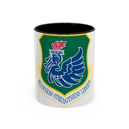 106th Rescue Wing (U.S. Air Force) Accent Coffee Mug 11oz Black - Go Mug Yourself