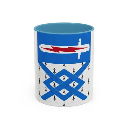 107 Military Intelligence Battalion 2 (U.S. Army) Accent Coffee Mug 11oz Light Blue - Go Mug Yourself