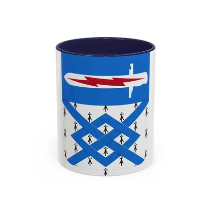 107 Military Intelligence Battalion 2 (U.S. Army) Accent Coffee Mug 11oz Navy - Go Mug Yourself