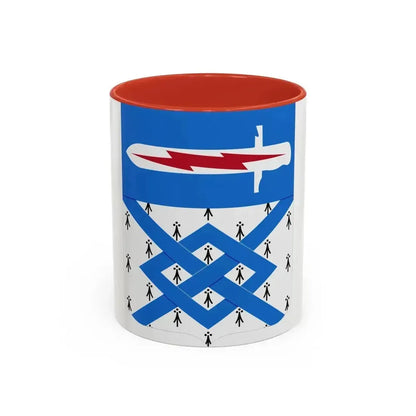 107 Military Intelligence Battalion 2 (U.S. Army) Accent Coffee Mug 11oz Red - Go Mug Yourself