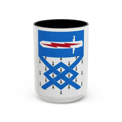107 Military Intelligence Battalion 2 (U.S. Army) Accent Coffee Mug 15oz Black - Go Mug Yourself