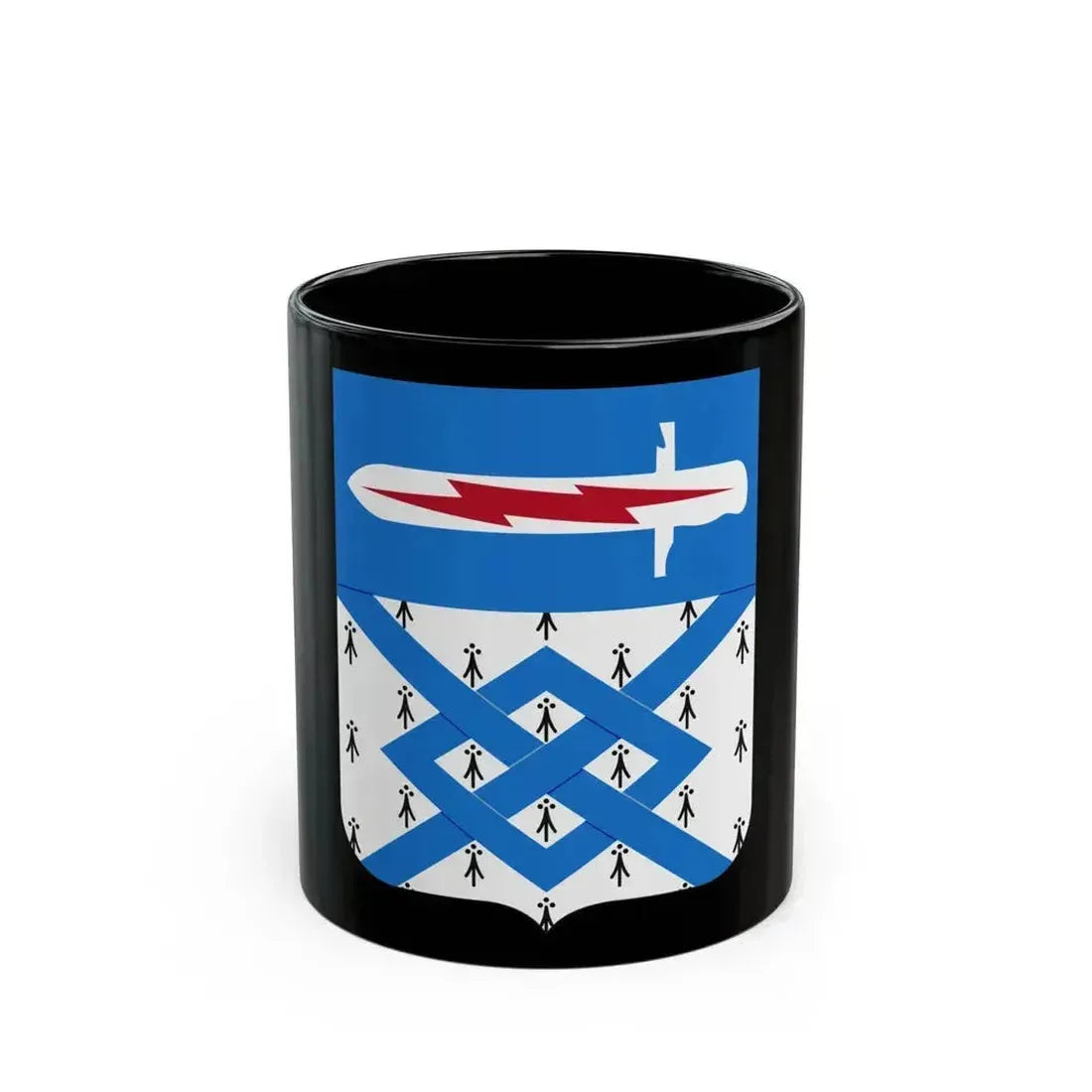 107 Military Intelligence Battalion 2 (U.S. Army) Black Coffee Mug 11oz - Go Mug Yourself