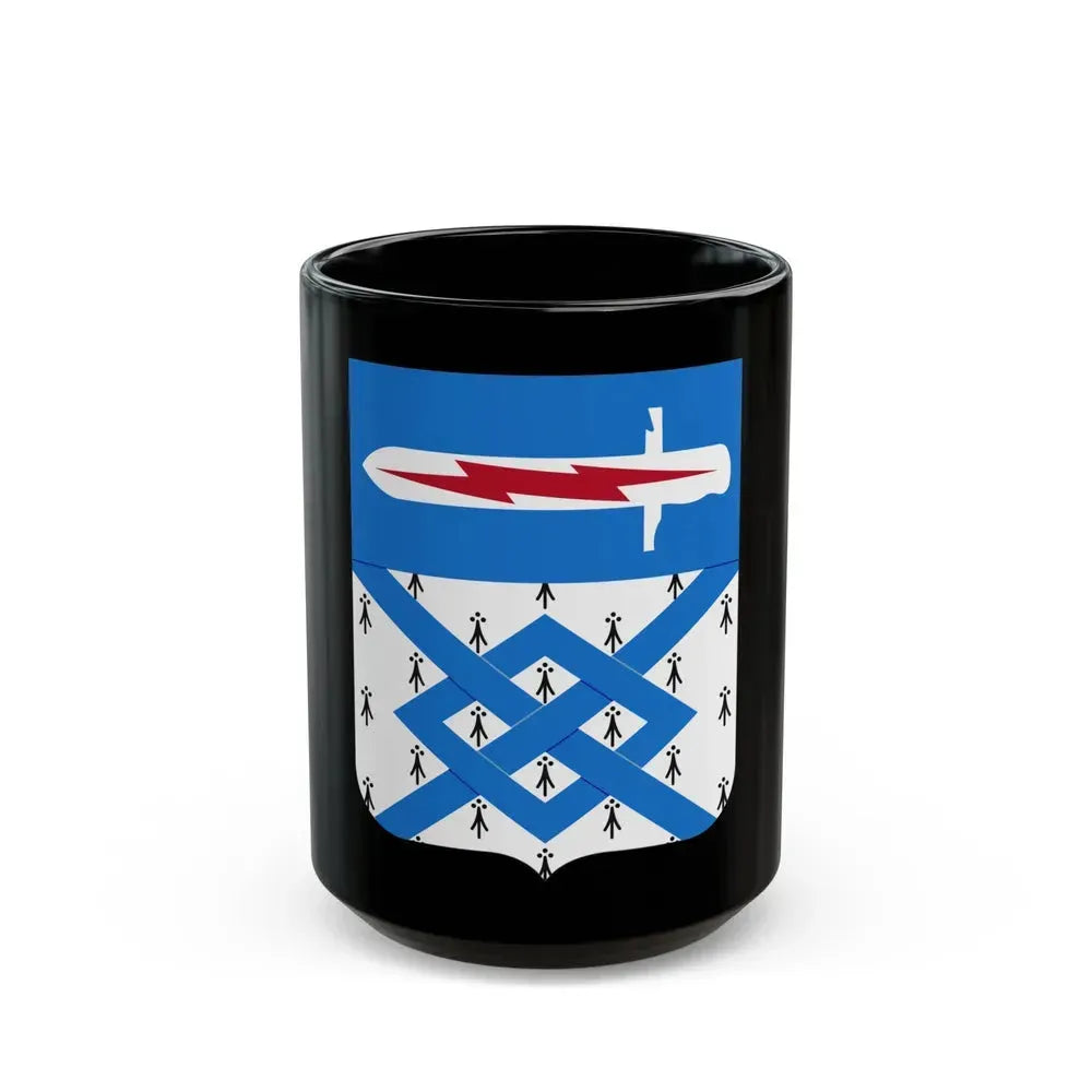 107 Military Intelligence Battalion 2 (U.S. Army) Black Coffee Mug 15oz - Go Mug Yourself