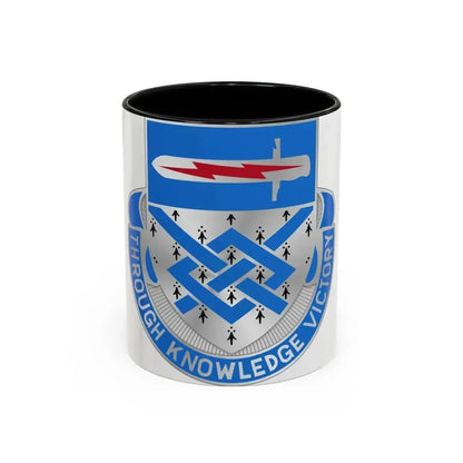 107 Military Intelligence Battalion (U.S. Army) Accent Coffee Mug 11oz Black - Go Mug Yourself