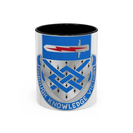 107 Military Intelligence Battalion (U.S. Army) Accent Coffee Mug 11oz Black - Go Mug Yourself