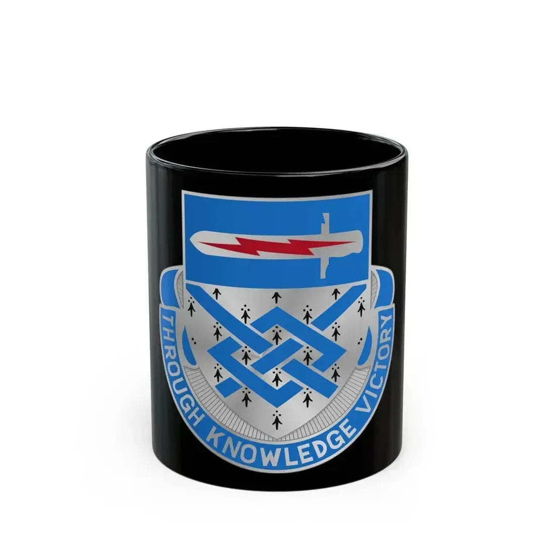 107 Military Intelligence Battalion (U.S. Army) Black Coffee Mug 11oz - Go Mug Yourself