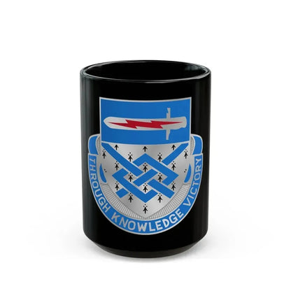107 Military Intelligence Battalion (U.S. Army) Black Coffee Mug 15oz - Go Mug Yourself