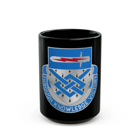 107 Military Intelligence Battalion (U.S. Army) Black Coffee Mug 15oz - Go Mug Yourself