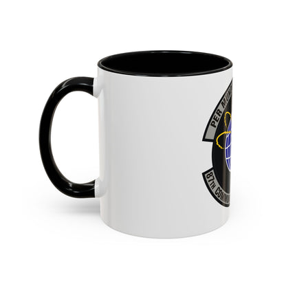 87th Communications Squadron (U.S. Air Force) Accent Coffee Mug