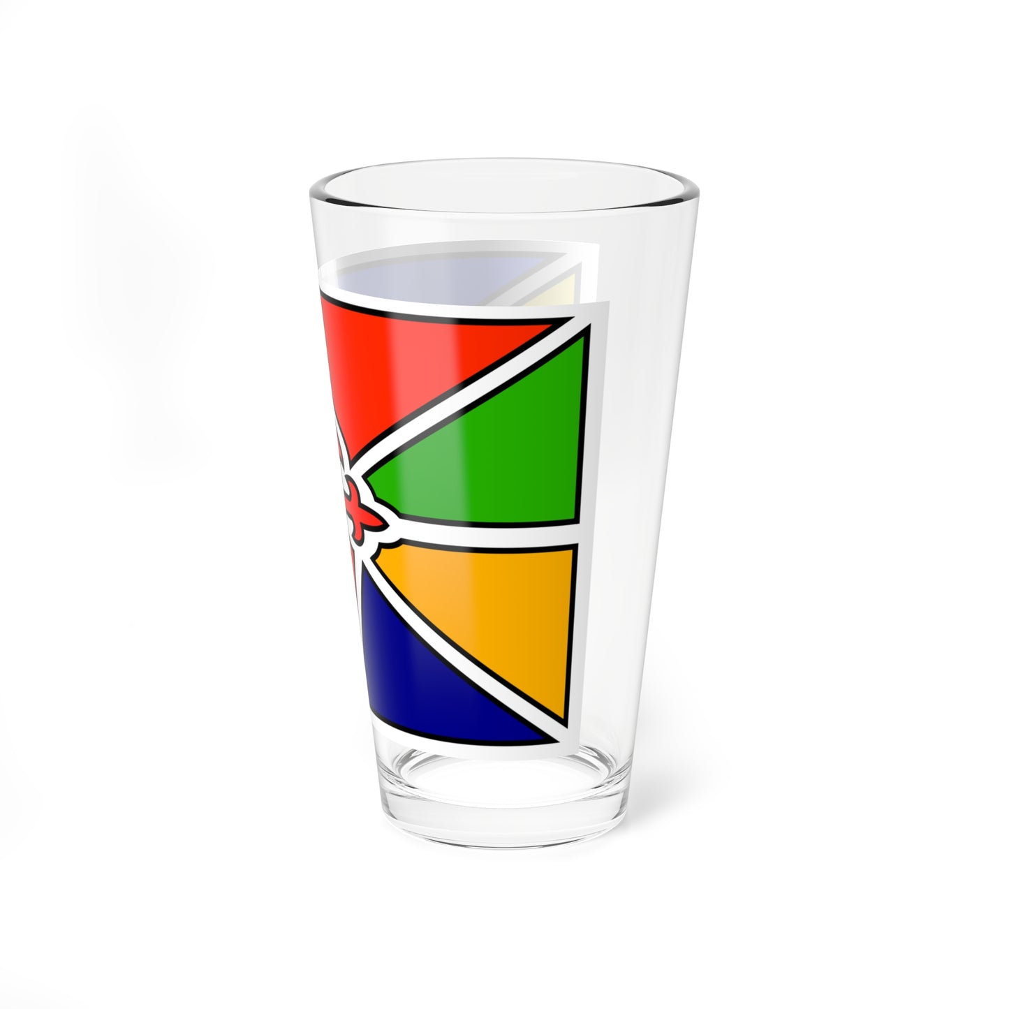 Flag of the city of Merida Venezuela (Venezuela) Pint Glass 16oz
