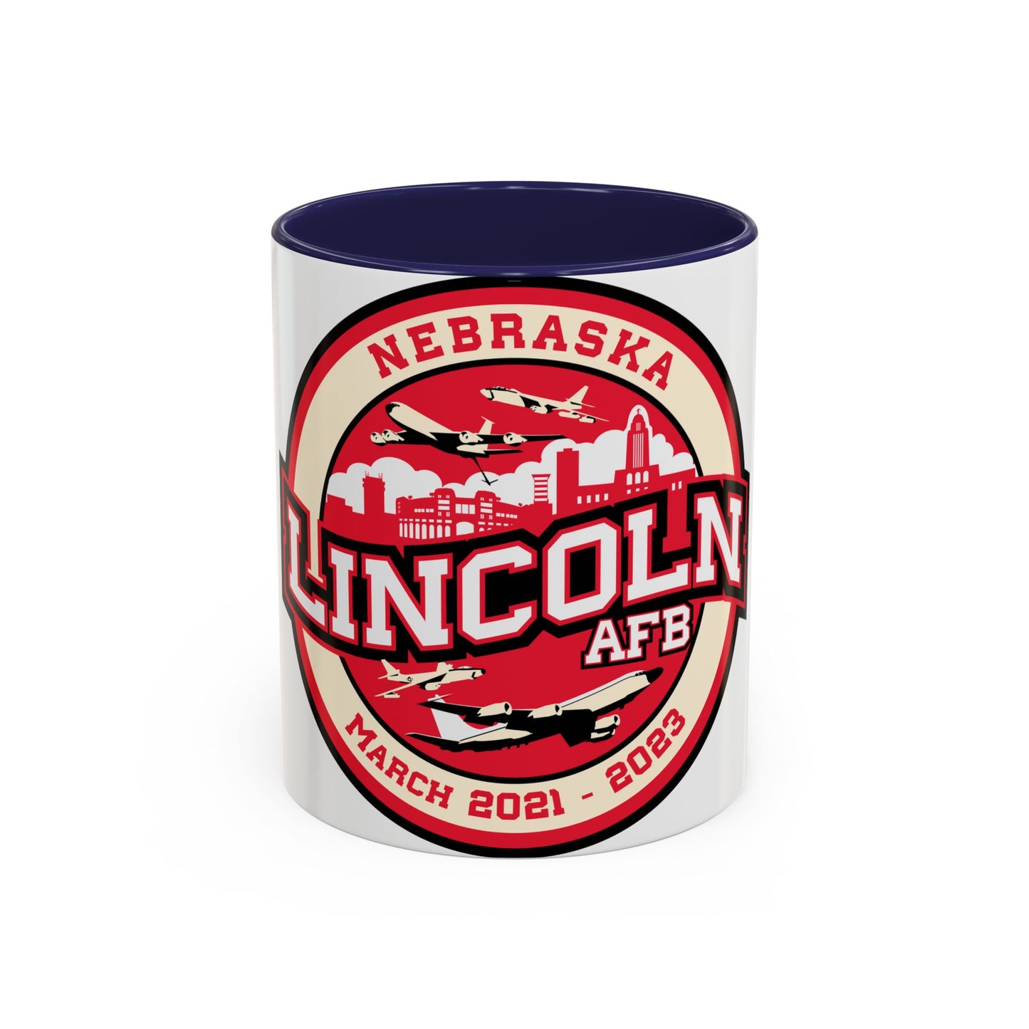 Lincoln Air Force Base (U.S. Air Force) Accent Coffee Mug