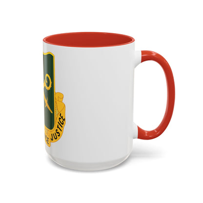 385 Military Police Battalion (U.S. Army) Accent Coffee Mug
