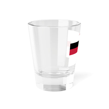 The proposed naval flag of the Georgian Democratic Republic (Georgia) Shot Glass 1.5oz