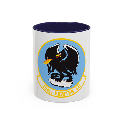 194 Fighter Squadron (U.S. Air Force) Accent Coffee Mug