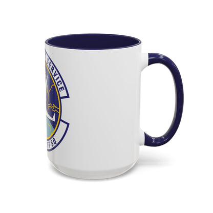 76th Airlift Squadron (U.S. Air Force) Accent Coffee Mug