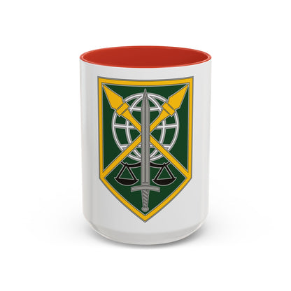 200 Military Police Command (U.S. Army) Accent Coffee Mug