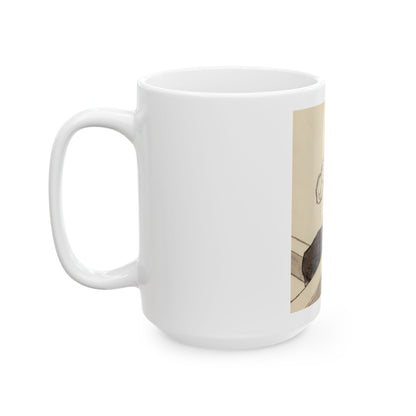 Group of Four Coca-Cola advertisements, 1960 (2) - White Coffee Mug