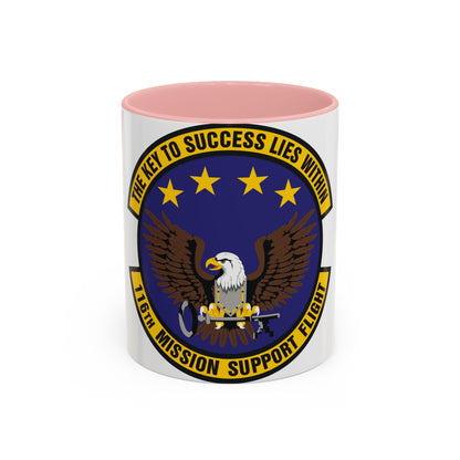 116th Mission Support Flight (U.S. Air Force) Accent Coffee Mug