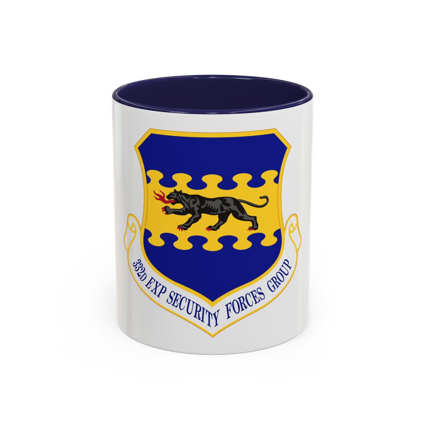 332d Expeditionary Security Forces Group (U.S. Air Force) Accent Coffee Mug