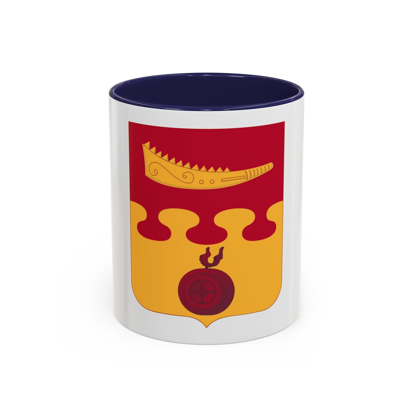 675th Airborne Field Artillery Battalion v2 (U.S. Army) Accent Coffee Mug