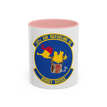 191 Air Refueling Squadron (U.S. Air Force) Accent Coffee Mug