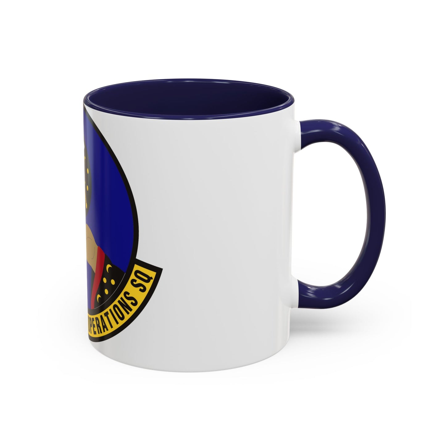 92 Maintenance Operations Squadron AMC (U.S. Air Force) Accent Coffee Mug