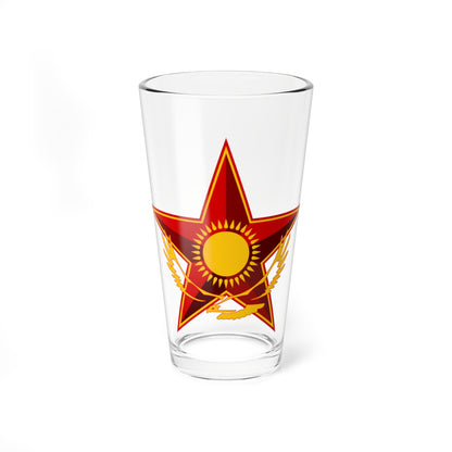 Symbol of the Kazakh Ministry of Defense (Kazakhstan) (Coat of Arms) Pint Glass 16oz