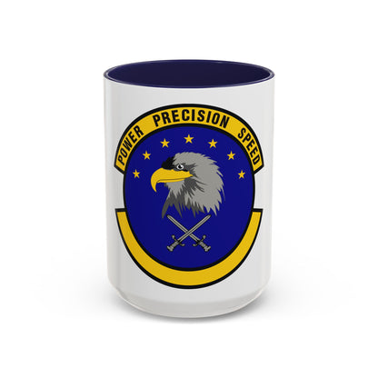 580 Software Engineering Squadron AFMC (U.S. Air Force) Accent Coffee Mug