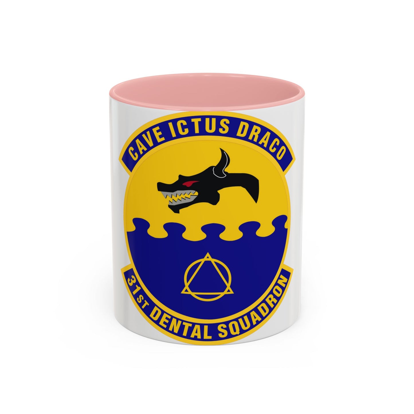 31st Dental Squadron (U.S. Air Force) Accent Coffee Mug