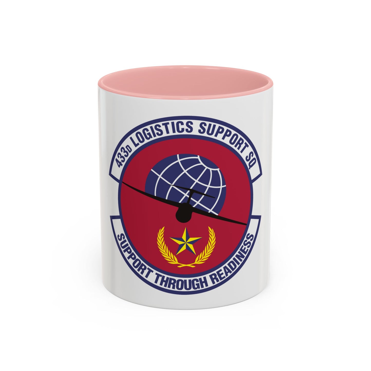433d Logistics Support Squadron (U.S. Air Force) Accent Coffee Mug
