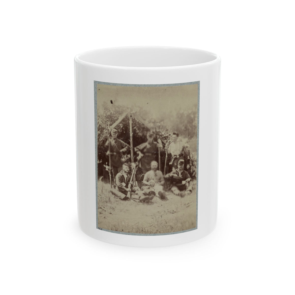 2d Rhode Island Infantry 004 (U.S. Civil War) White Coffee Mug