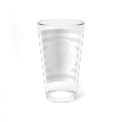 Flag of the Tokugawa Lords of Nagoya in Owari Province A (Japan) Pint Glass 16oz