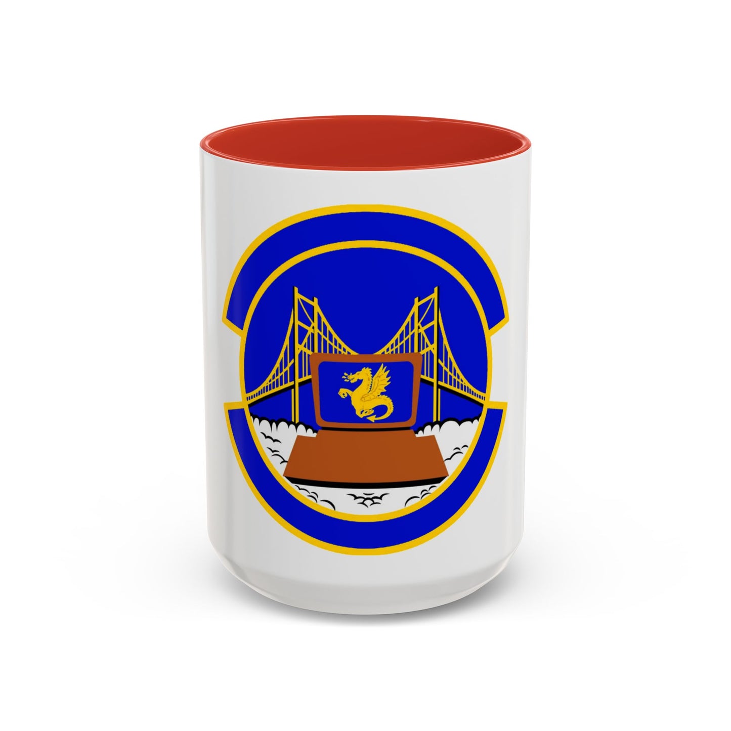 349 Force Support Squadron AFRC (U.S. Air Force) Accent Coffee Mug