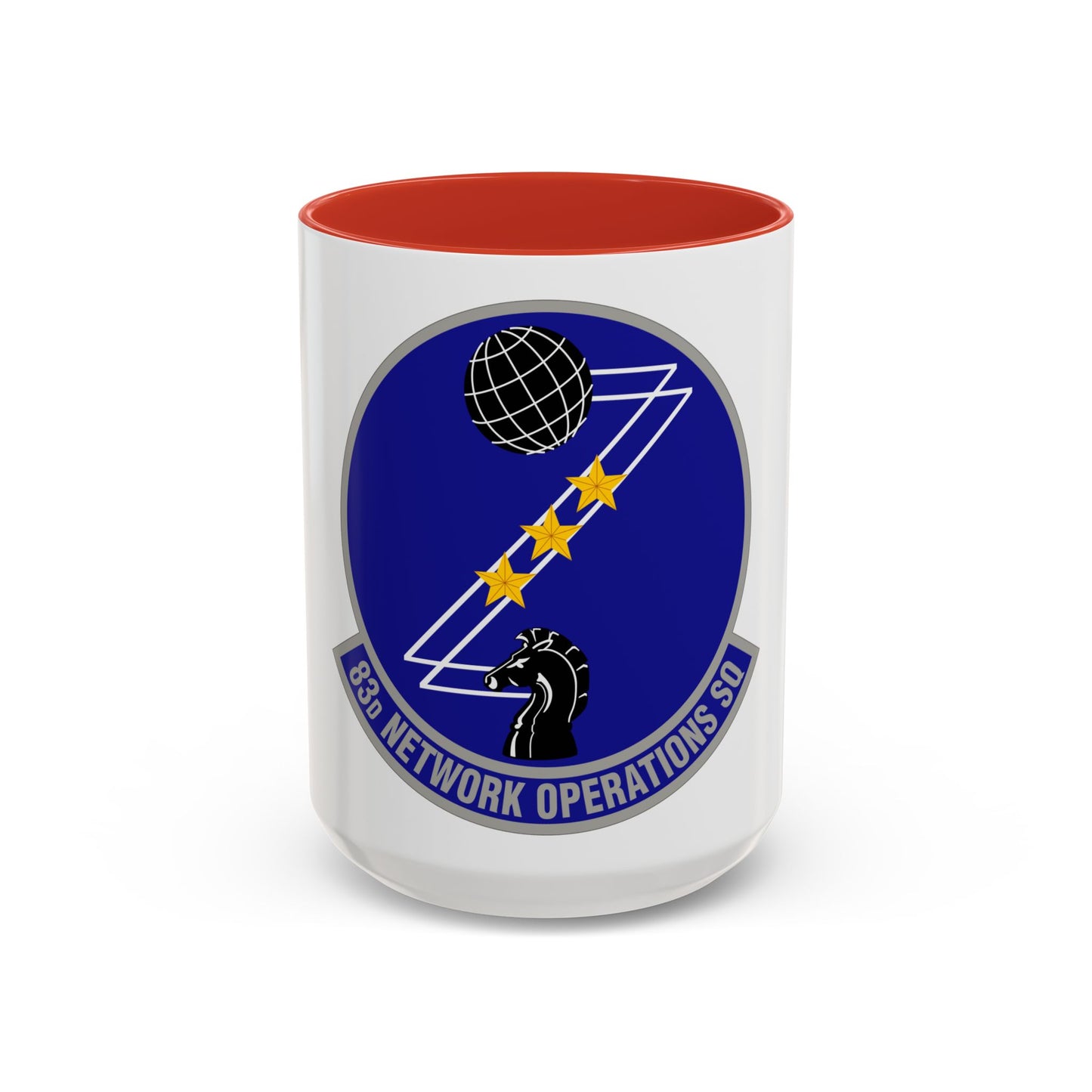 83 Network Operations Squadron ACC (U.S. Air Force) Accent Coffee Mug