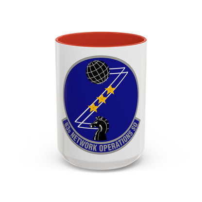 83 Network Operations Squadron ACC (U.S. Air Force) Accent Coffee Mug