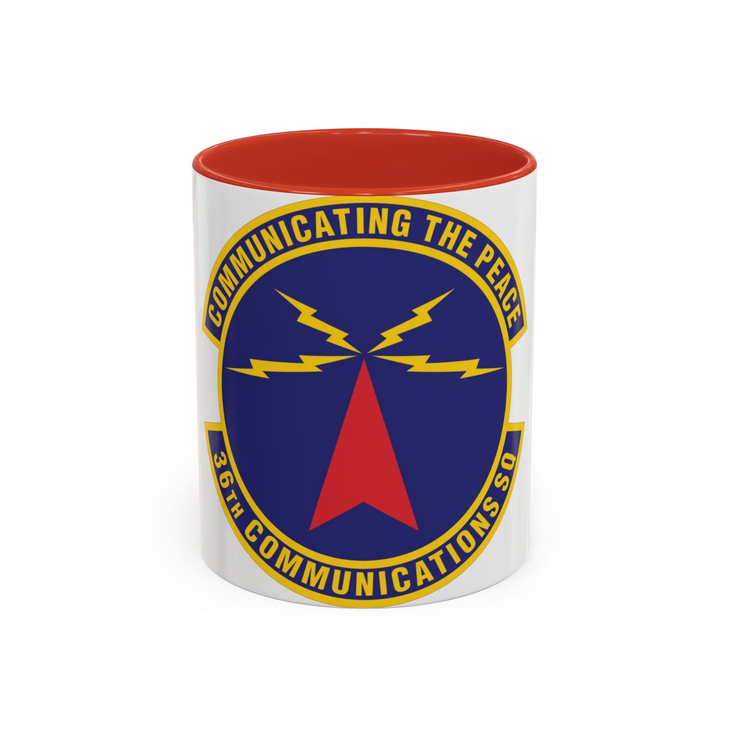 36th Communications Squadron (U.S. Air Force) Accent Coffee Mug