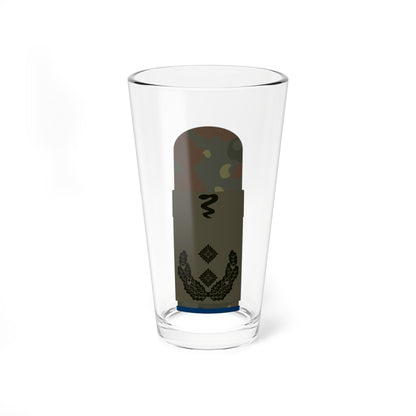 HA OS5 52e Oberfeldveterinär San TM L (Military Rank) Pint Glass 16oz