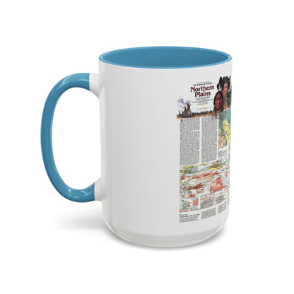 USA - Northern Plains 2 (1986) (Map) Accent Coffee Mug