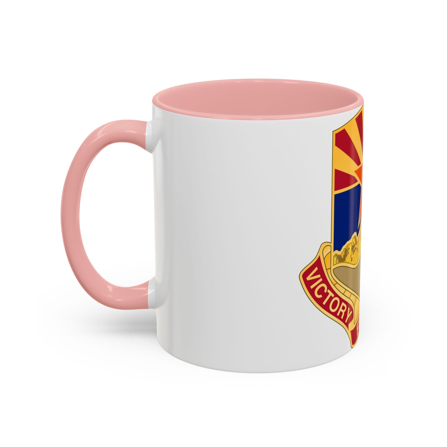 Tasse à café décorative du groupe de soutien régional 198 (armée américaine)