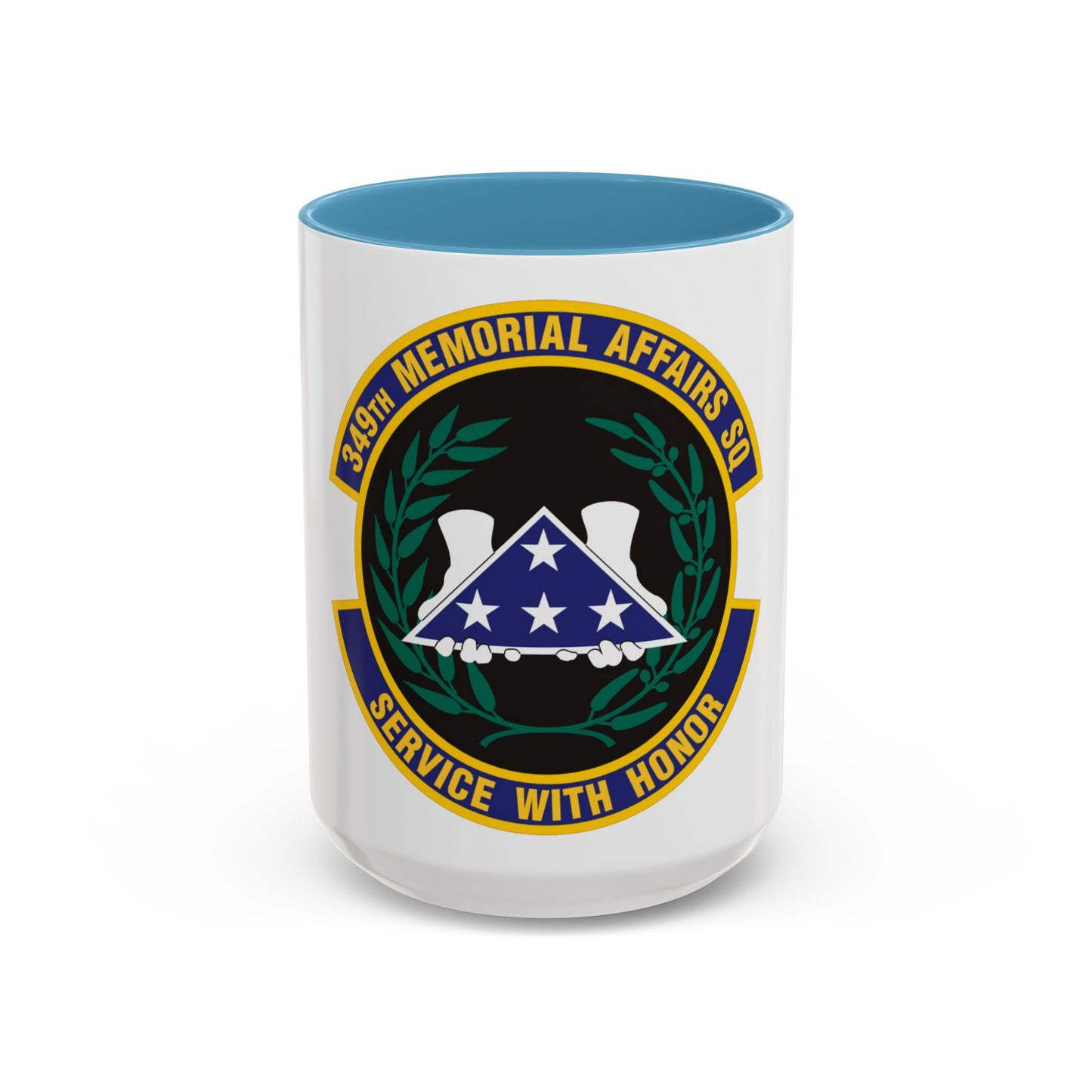 349th Memorial Affairs Squadron (U.S. Air Force) Accent Coffee Mug