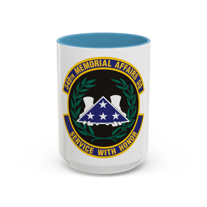 349th Memorial Affairs Squadron (U.S. Air Force) Accent Coffee Mug
