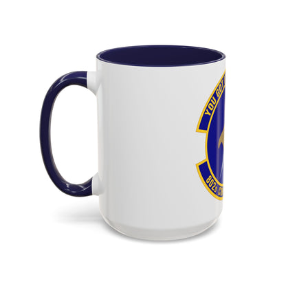 802d Contracting Squadron (U.S. Air Force) Accent Coffee Mug