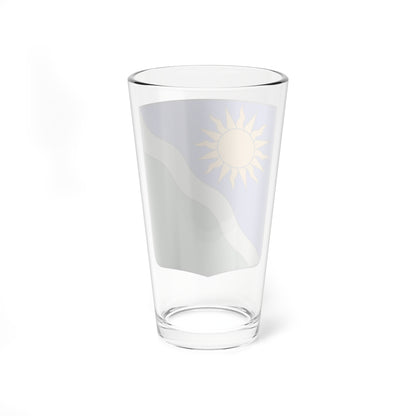 Vecsaules pagasta ģerbonis (Latvia) (Coat of Arms) Pint Glass 16oz